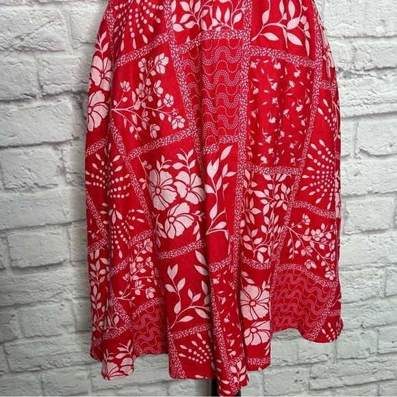 NWT House Of Harlow Mixed Print Deep V-Neck A-Line Mini Dress - Picture 7 of 14